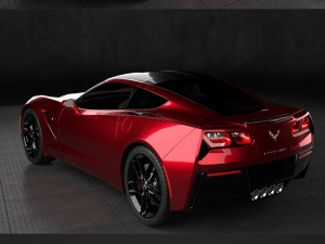 chevrolet corvette stingray c7 3D Model