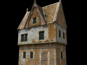 medieval house 3D Model