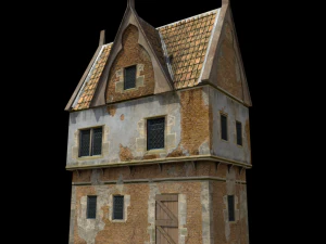 medieval house 3D Model