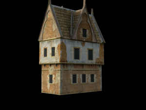 medieval house 3D Model