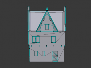 medieval house 3D Model