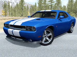 चकमा चैलेंजर srt8 3D मॉडल