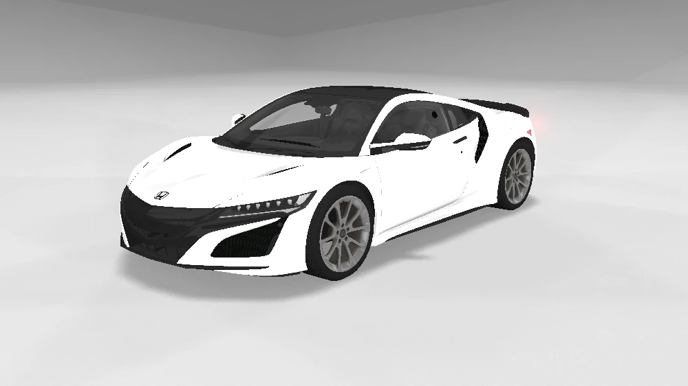 honda nsx 3D Model .c4d .max .obj .3ds .fbx .stl .blend 