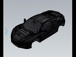 honda nsx Modèle 3D