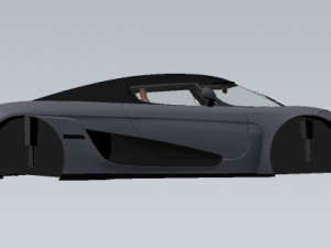 koenigsegg regera 2017 3Dモデル