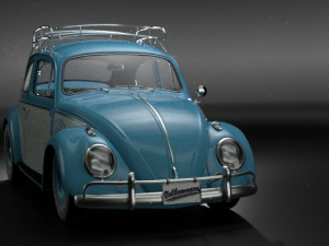 volkswagen beetle 3Dモデル