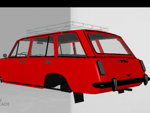 vaz 2102 tuning wheels 3D Model