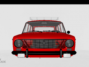 vaz 2102 tuning wheels 3D Model