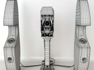 Sistema acustico Modello 3D