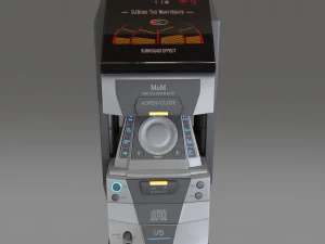 Sistema acustico Modello 3D