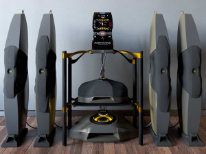 audio acoustic system Modelo 3D