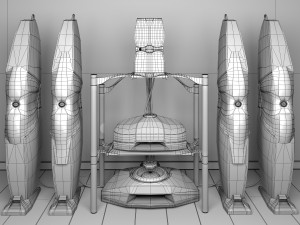 audio acoustic system Modelo 3D