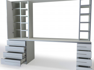 Writing desk 3D Model