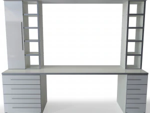 Secret&aacute;ria Modelo 3D