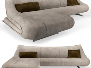 sof&aacute; koinor mellow nellow Modelo 3D