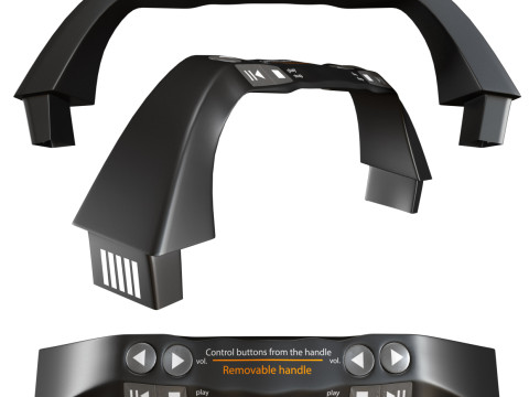 Audio system model of my design Model 3D