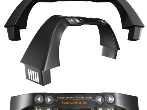 Modello di sistema audio di mio progetto Modello 3D