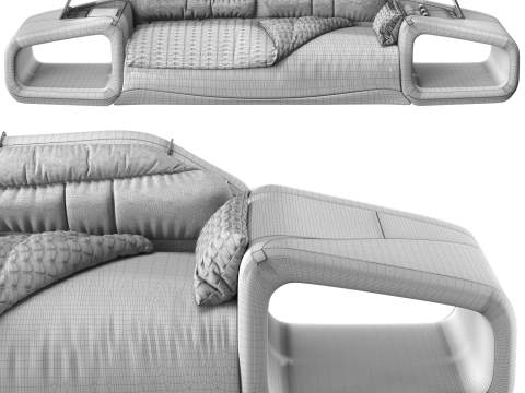Sofa Graf of my design Modelo 3D