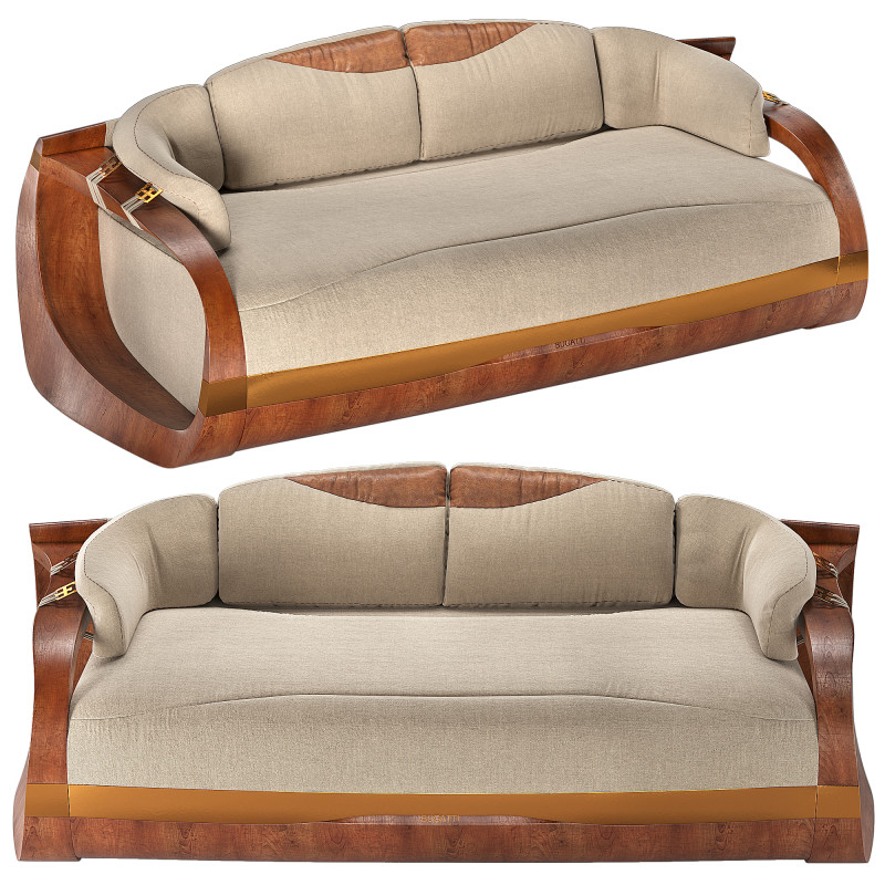 Bugatti sofa my design Modèle 3D .c4d .max .obj .3ds .fbx .stl .blend