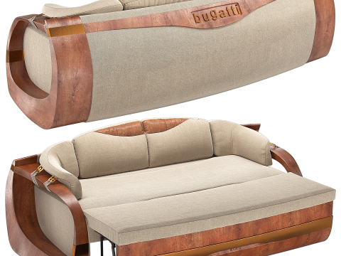 Bugatti sofa my design Modèle 3D