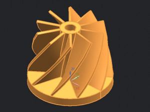 impeller 3D Print Model