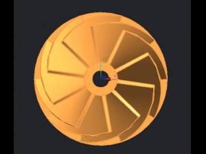 impeller 3D Print Model