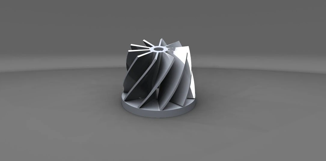 impeller 3D Print Model .c4d .max .obj .3ds .fbx .stl .blend 