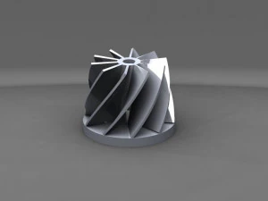 impeller 3D Print Model