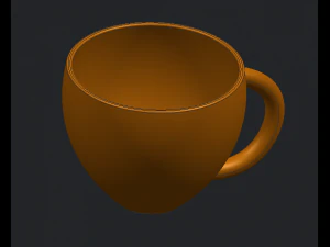 taza Modelo de impresión 3D
