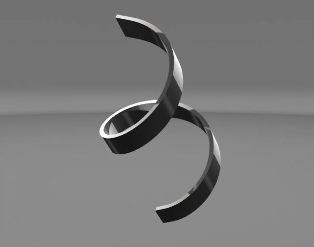 curtain holder 3D प्रिंट मॉडल .c4d .max .obj .3ds .fbx .stl .blend 