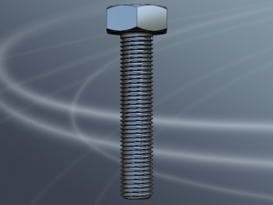 bolt 3D Print Model