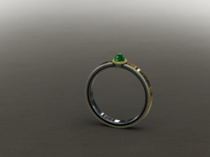 women ring 3D Model