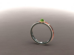 women ring 3D Model