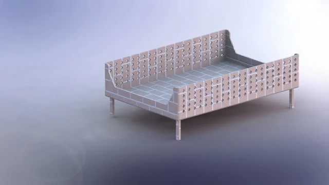 bandeja de documentos Modelo de impresión 3D .c4d .max .obj .3ds .fbx .stl .blend