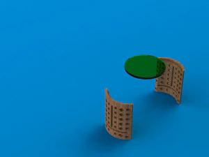 tea table 3D Print Model