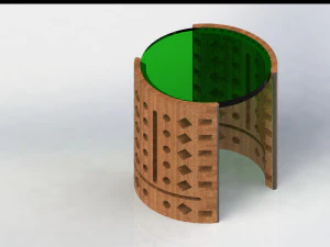 tea table 3D Print Model