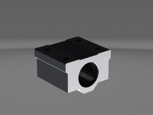 lm8uu linear bearing housing 3D Model