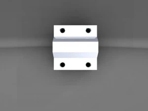 lm8uu linear bearing housing 3D Model