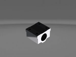 lm8uu linear bearing housing 3D Model