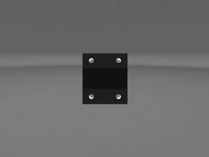 lm8uu linear bearing housing 3D Model