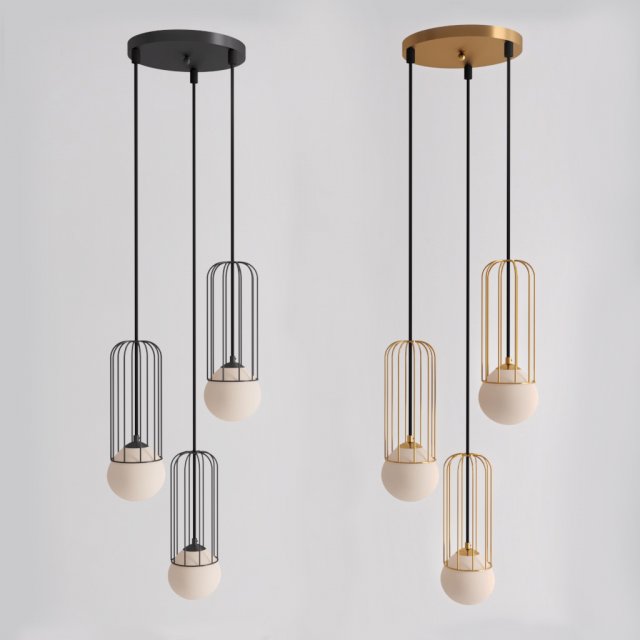 hanging lamp italux mdm Model 3D .c4d .max .obj .3ds .fbx .stl .blend