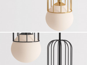 hanging lamp italux mdm Model 3D