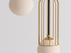 hanging lamp italux mdm Model 3D