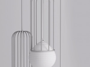 hanging lamp italux mdm Model 3D