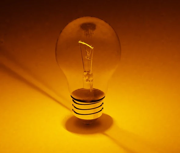 The light bulb is luminous 3D Model .c4d .max .obj .3ds .fbx .stl .blend