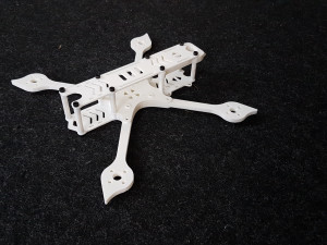 fpv race drone frame - 5 inch quadcopter 3D Druckmodell
