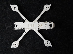 fpv race drone frame - 5 inch quadcopter 3D Druckmodell