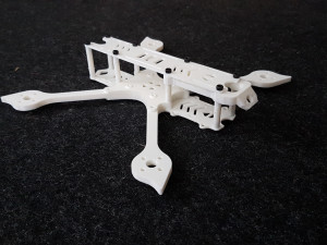 fpv race drone frame - 5 inch quadcopter 3D Druckmodell