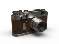 Old camera classic film camera odj fbx 3ds and max 2018 3D Model