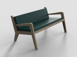 Bench sofa 3ds fbx obj max 2020 3D Model